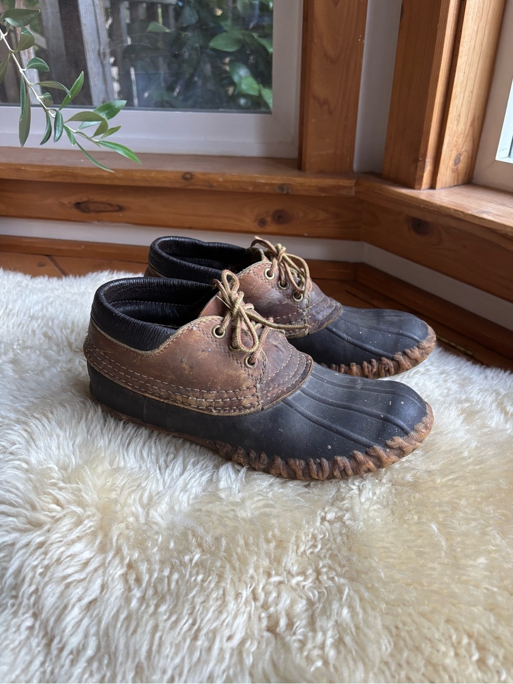 Vintage L.L.Bean Maine Hunting Shoes - Picture 1 of 12